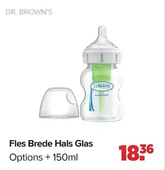 Baby-Dump Fles Brede Hals Glas aanbieding