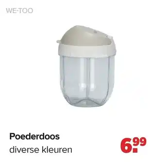 Baby-Dump Poederdoos aanbieding