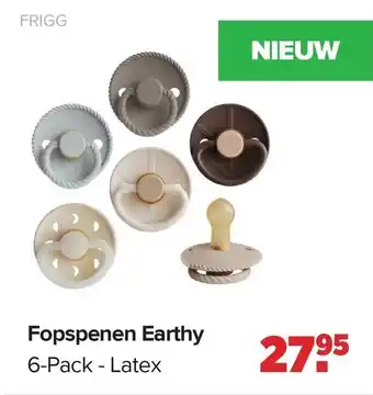 Baby-Dump Fopspenen Earthy aanbieding