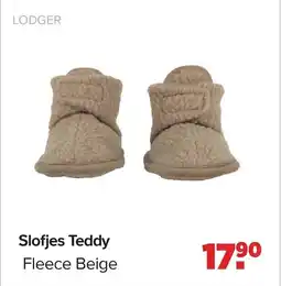 Baby-Dump Slofjes Teddy aanbieding