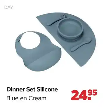 Baby-Dump Dinner Set Silicone aanbieding