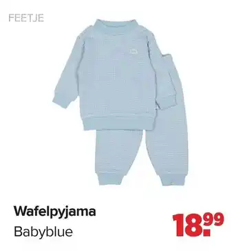Baby-Dump Wafelpyjama aanbieding
