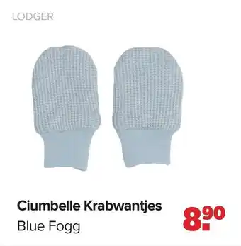 Baby-Dump Ciumbelle Krabwantjes aanbieding