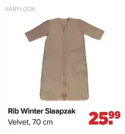 Baby-Dump Rib Winter Slaapzak aanbieding