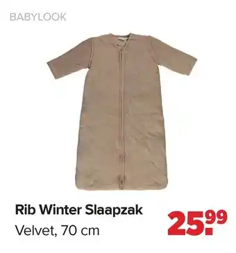Baby-Dump Rib Winter Slaapzak aanbieding