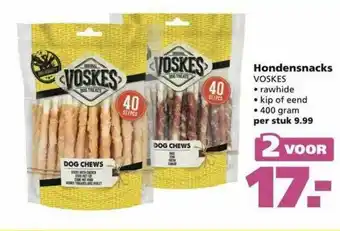 Ranzijn Hondensnacks Voskes aanbieding