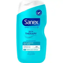Etos Sanex Skin Therapy Douchegel Reduce Imperfections 450 ML aanbieding