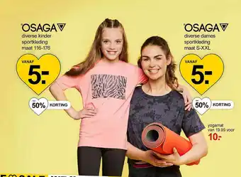 Scapino Osaga Diverse Kinder Sportkleding Of Osaga Diverse Dames Sportkleding Of Yogamat 50% Korting aanbieding