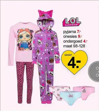 Scapino L.O.L. Surprise! Pyjama, Onesies Of Ondergoed aanbieding