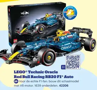 Bol.com LEGO Technic Oracle Red Bull Racing RB20 F1 Auto aanbieding
