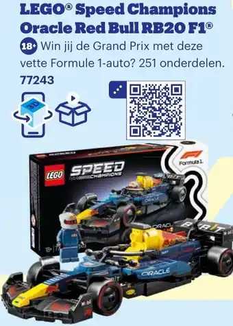 Bol.com LEGO Speed Champions Oracle Red Bull RB20 F1 aanbieding