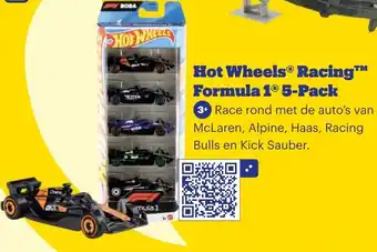 Bol.com Hot Wheels Racing Formula 1 5-Pack aanbieding