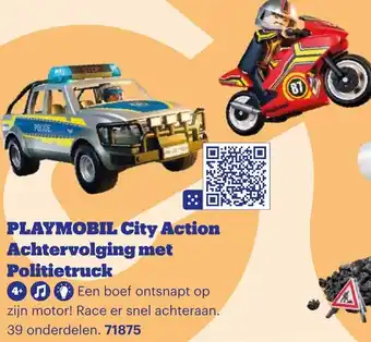 Bol.com PLAYMOBIL City Action Achtervolging met Politietruck aanbieding