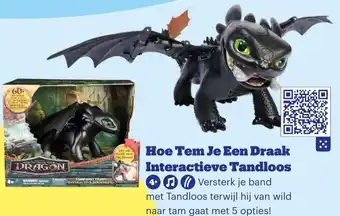 Bol.com Hoe Tem Je Een Draak Interactieve Tandloos aanbieding