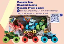 Bol.com Monster Jam Charged Beasts Monster Truck 3-pack aanbieding