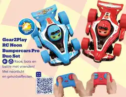Bol.com Gear2Play RC Neon Bumpercars Pro Duo Set aanbieding