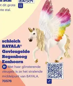Bol.com Schleich BAYALA Gevleugelde Regenboog Eenhoorn aanbieding