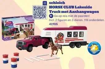 Bol.com Schleich HORSE CLUB Lakeside Truck met Aanhangwagen aanbieding