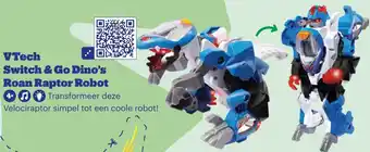 Bol.com VTech Switch & Go Dino's Roan Raptor Robot aanbieding