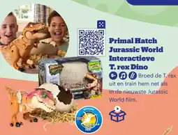 Bol.com Primal Hatch Jurassic World Interactieve T. rex Dino aanbieding