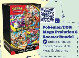 Bol.com Pokémon TCG Mega Evolution 6 Booster Bundel aanbieding