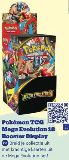 Bol.com Pokémon TCG Mega Evolution 18 Booster Display aanbieding