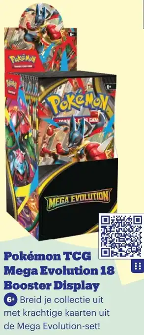 Bol.com Pokémon TCG Mega Evolution 18 Booster Display aanbieding