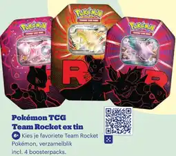 Bol.com Pokémon TCG Team Rocket ex tin aanbieding