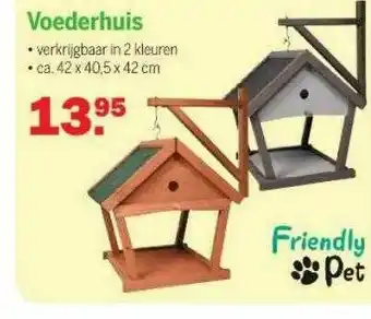 Van Cranenbroek Friendly Pet Voederhuis aanbieding