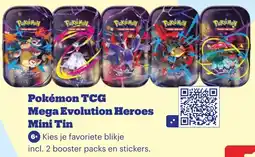 Bol.com Pokémon TCG Mega Evolution Heroes Mini Tin aanbieding