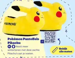 Bol.com Pokémon Pantoffels Pikachu aanbieding