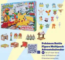 Bol.com Pokémon Battle Figure Multipack Adventskalender aanbieding