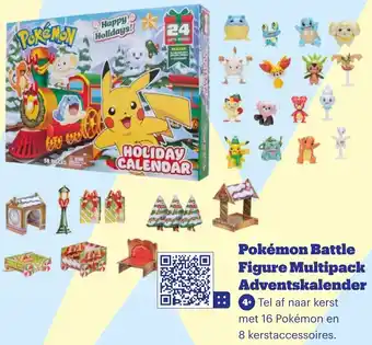 Bol.com Pokémon Battle Figure Multipack Adventskalender aanbieding
