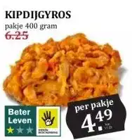 MCD Supermarkt KIPDIJGYROS aanbieding