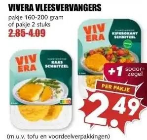MCD Supermarkt VIVERA VLEESVERVANGERS aanbieding