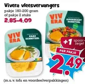 Boon`s Markt Vivera vleesvervangers aanbieding