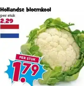 Boon`s Markt Hollandse bloemkool aanbieding