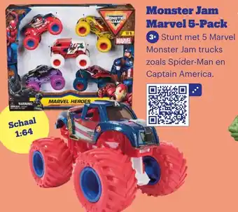 Bol.com Monster Jam Marvel 5-Pack aanbieding