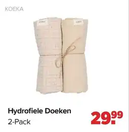 Baby-Dump Hydrofiele Doeken aanbieding