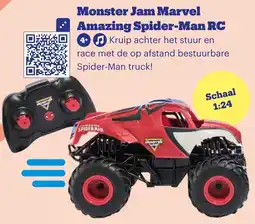 Bol.com Monster Jam Marvel Amazing Spider-Man RC aanbieding