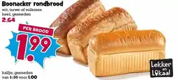 Boon`s Markt Boonacker rondbrood aanbieding