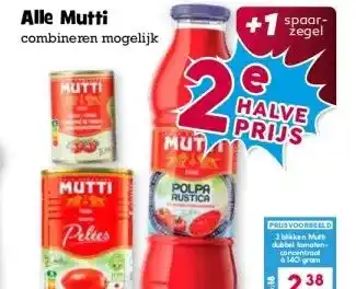 Boon`s Markt Alle Mutti aanbieding