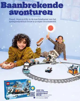 Bol.com LEGO City Onderzoekstrein op de Noordpool aanbieding
