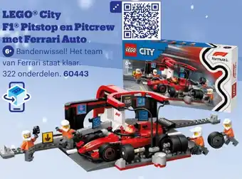 Bol.com LEGO City F1 Pitstop en Pitcrew met Ferrari Auto aanbieding