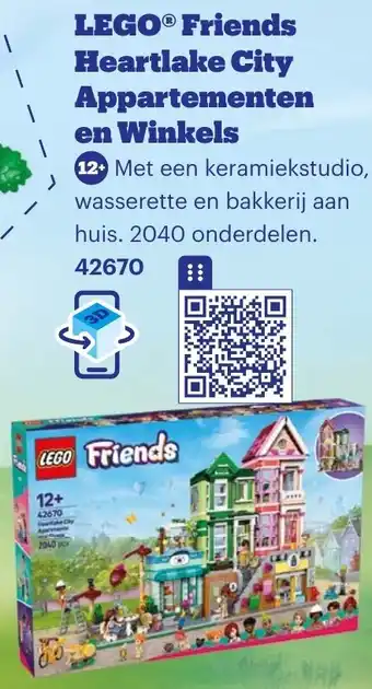 Bol.com LEGO Friends Heartlake City Appartementen en Winkels aanbieding