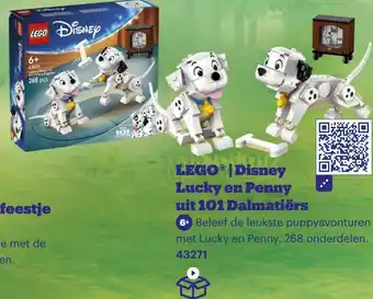 Bol.com LEGO Disney Lucky en Penny uit 101 Dalmatiërs aanbieding
