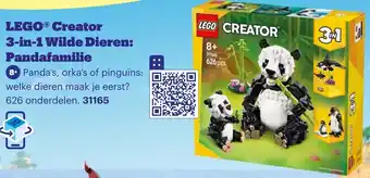 Bol.com LEGO Creator 3-in-1 Wilde Dieren: Pandafamilie aanbieding