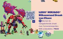 Bol.com LEGO NINJAGO Bliksemtand Draak van Chaos aanbieding