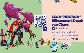 Bol.com LEGO NINJAGO Bliksemtand Draak van Chaos aanbieding