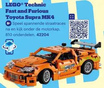 Bol.com LEGO Technic Fast and Furious Toyota Supra MK4 aanbieding